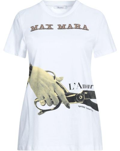Max Mara Camiseta - Blanco