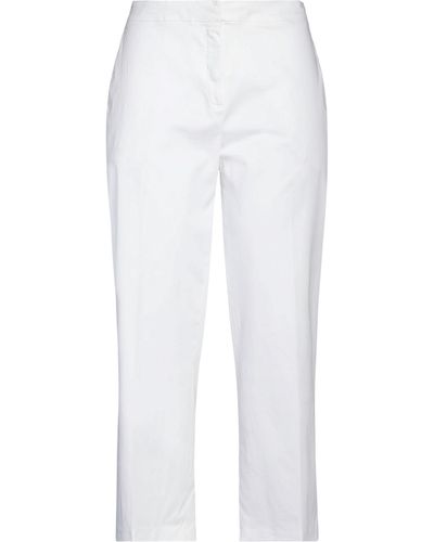 Barba Napoli Cropped Pants - White