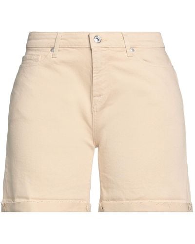 7 For All Mankind Shorts Jeans - Neutro