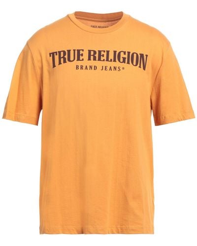 True Religion T-shirt - Orange