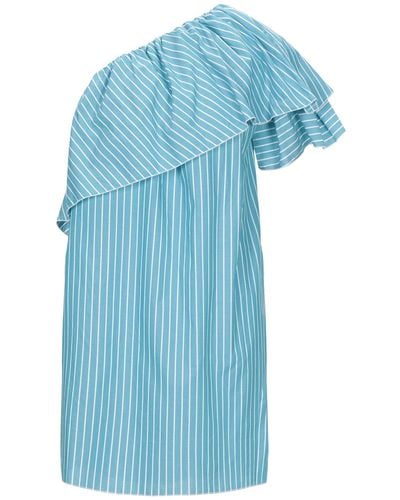 THE M.. Short Dress - Blue