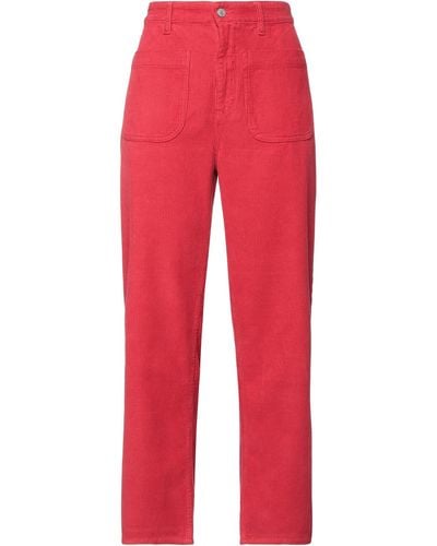 Lab dip Jeans Trouser - Red