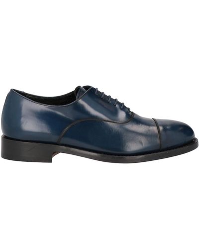 RICHARD OWE'N Lace-Up Shoes Calfskin - Blue
