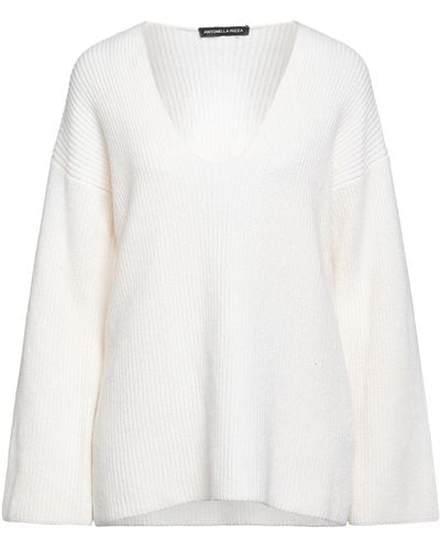 antonella rizza Sweater - White