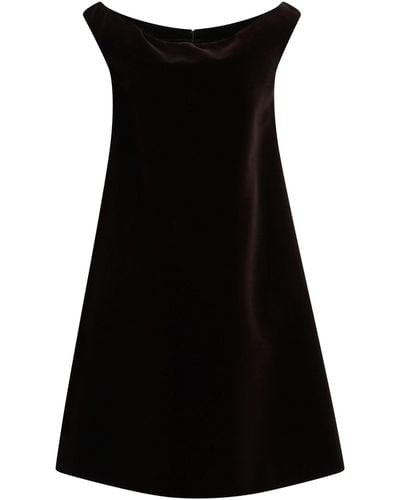 Aspesi Dark Mini Dress Cotton - Black
