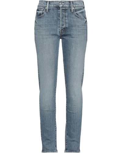 Mother Pantaloni Jeans - Blu