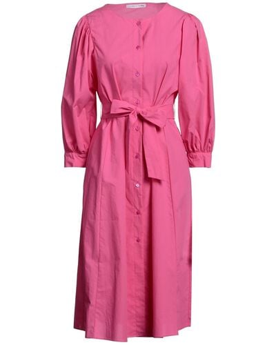 Caractere Vestido midi - Rosa