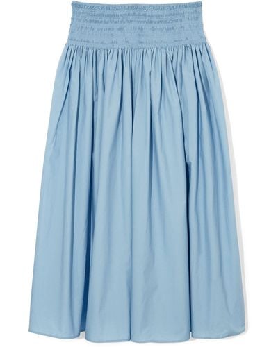 COS Midi Skirt - Blue