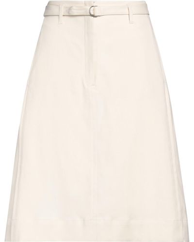 LE17SEPTEMBRE Midi Skirt - Natural