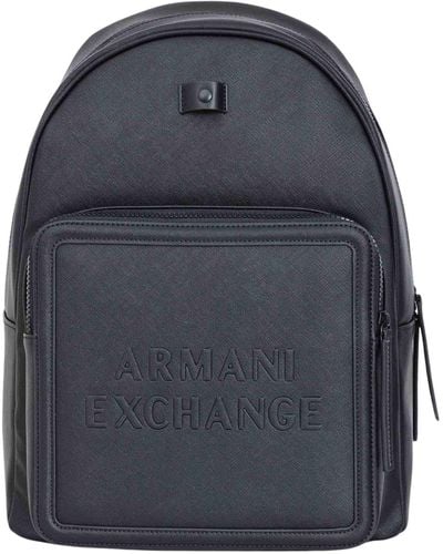 Armani Exchange Rucksack - Blau