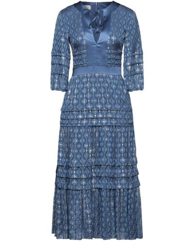 Temperley London Midi Dress - Blue