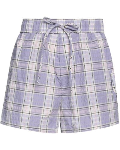 Ganni Shorts & Bermuda Shorts - Purple