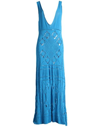 Akep Maxi Dress - Blue