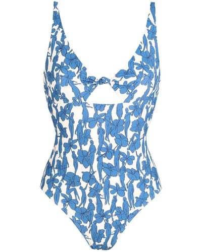 Tory Burch One-piece Swimsuit - Blue