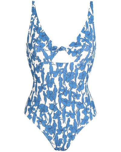 Tory Burch One-piece Swimsuit - Blue