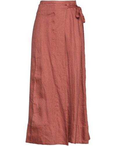 Asceno Long Skirt - Red