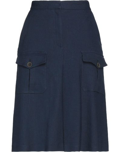 Eleventy Midi Skirt - Blue