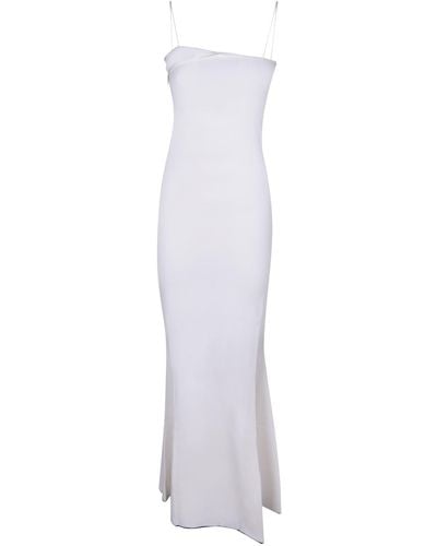 Jacquemus Maxi-Kleid - Weiß