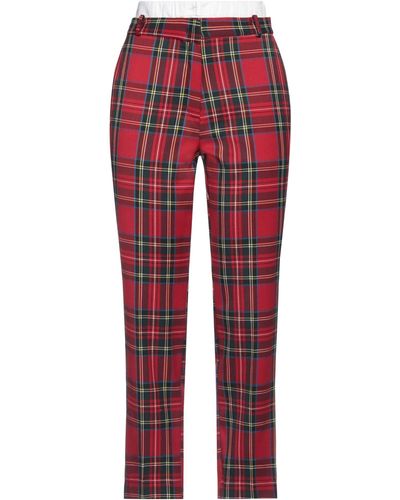 Imperial Pants Polyester, Elastane - Red