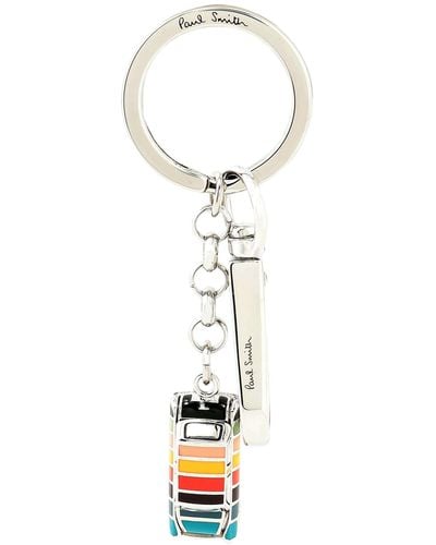 Paul Smith Key Ring - White