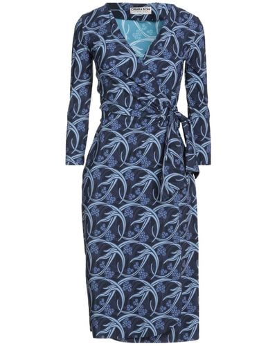 La Petite Robe Di Chiara Boni Midi Dress - Blue