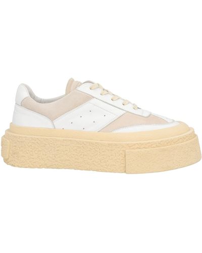 MM6 by Maison Martin Margiela Sneakers Soft Leather - Natural
