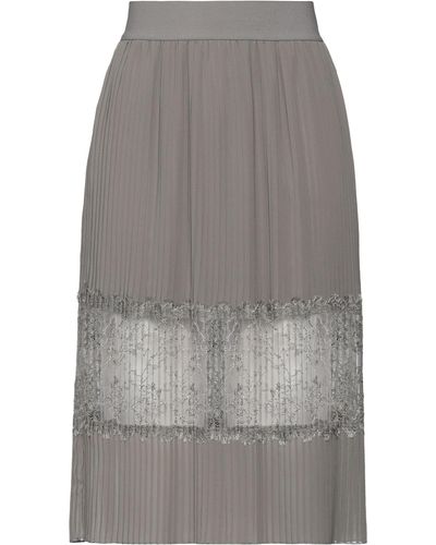 Cristina Gavioli Midi Skirt - Grey
