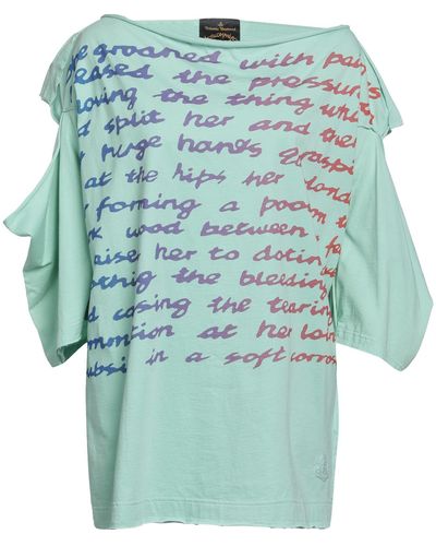 Vivienne Westwood Anglomania T-shirt - Blue