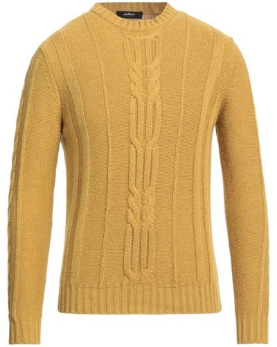 Alpha Studio Sweater - Yellow