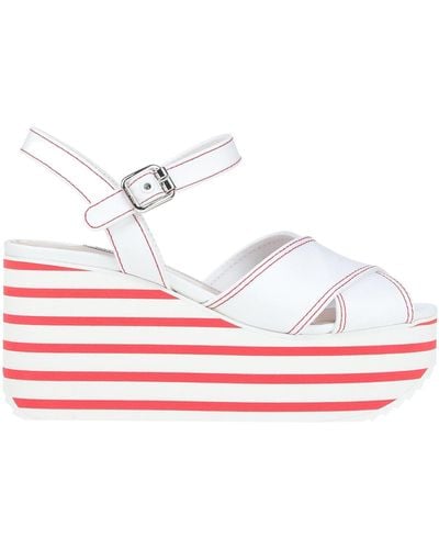 Miu Miu Sandalias - Blanco