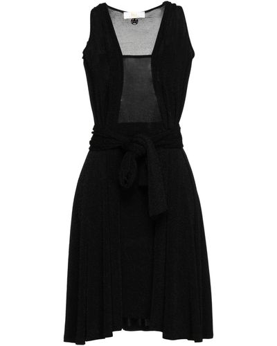 IU RITA MENNOIA Mini Dress - Black