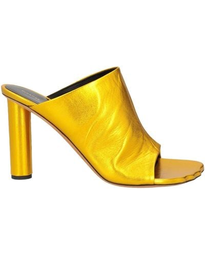 Proenza Schouler Sandals Leather - Yellow