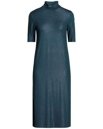 Majestic Filatures Midi Dress - Blue