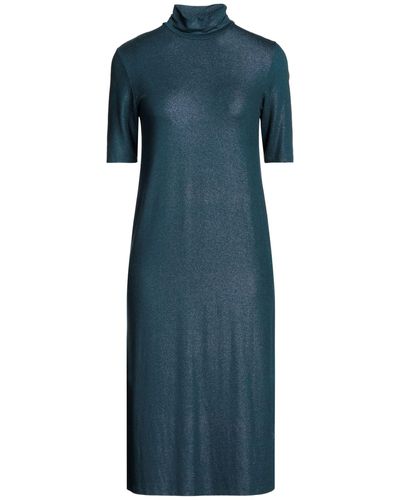 Majestic Filatures Vestito Midi - Blu