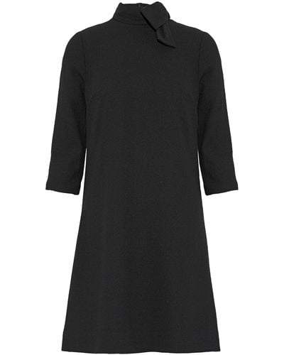 Goat Short Dress - Black