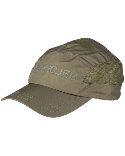 3 MONCLER GRENOBLE Military Hat Polyester, Polyamide - Green