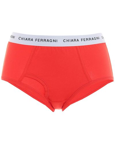 Chiara Ferragni Brief - Red