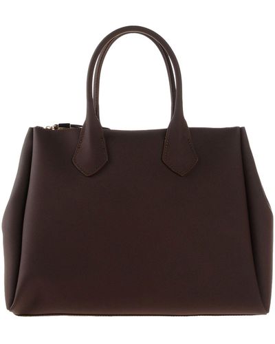 Gum Design Handbag - Brown