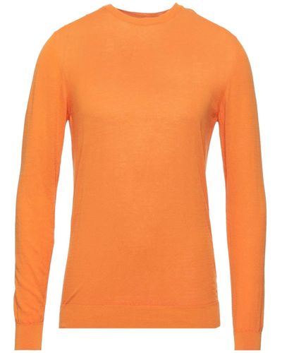 Grey Daniele Alessandrini Sweater - Orange