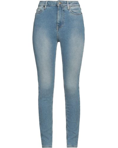 Twin Set Pantalon en jean - Bleu