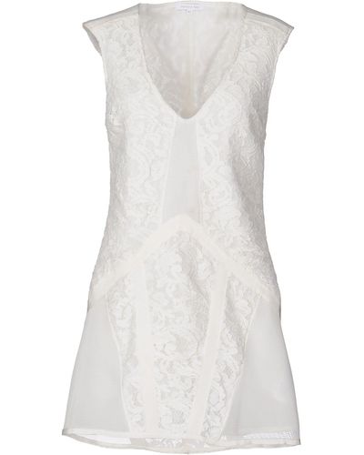 Patrizia Pepe Short Dress - White