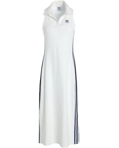 adidas Originals Midi-Kleid - Weiß