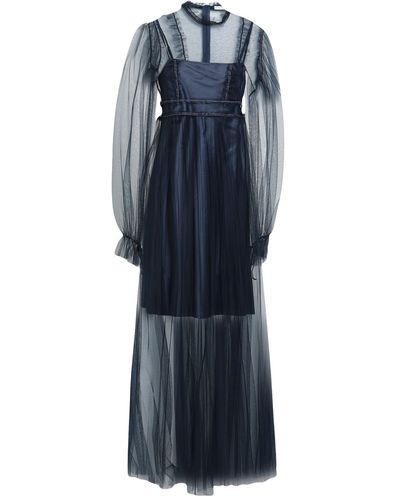 Relish Long Dress - Blue