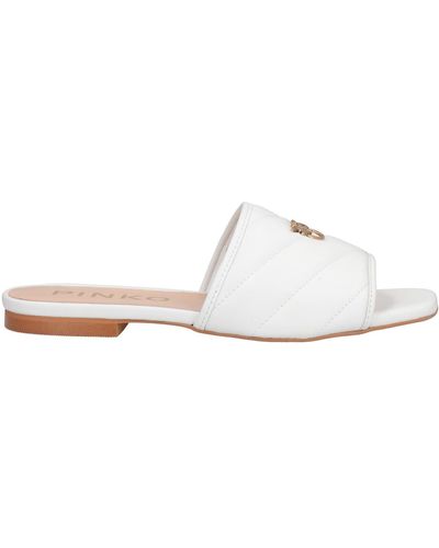 White Pinko Flats and flat shoes for Women | Lyst
