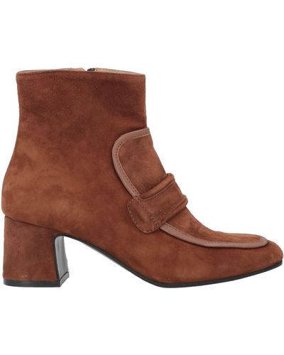 Alessandra Peluso Ankle Boots - Brown
