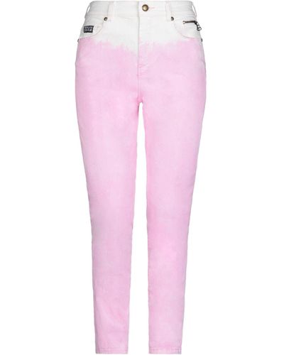 Versace Pantalon en jean - Rose