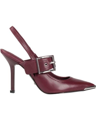 Guess Court Shoes Leather - Purple