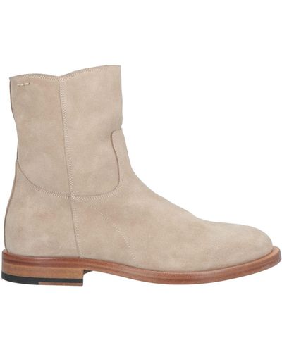Alexander Hotto Ankle Boots - Natural