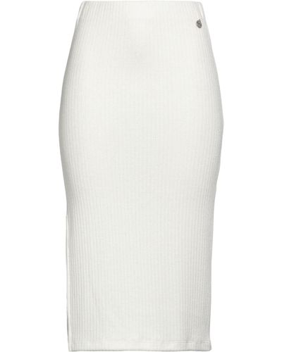 Berna Midi Skirt - White