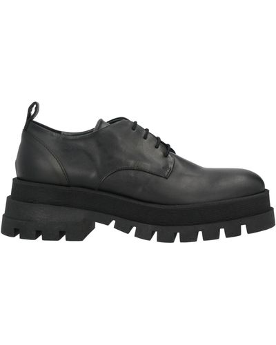 Malloni Lace-up Shoes - Black
